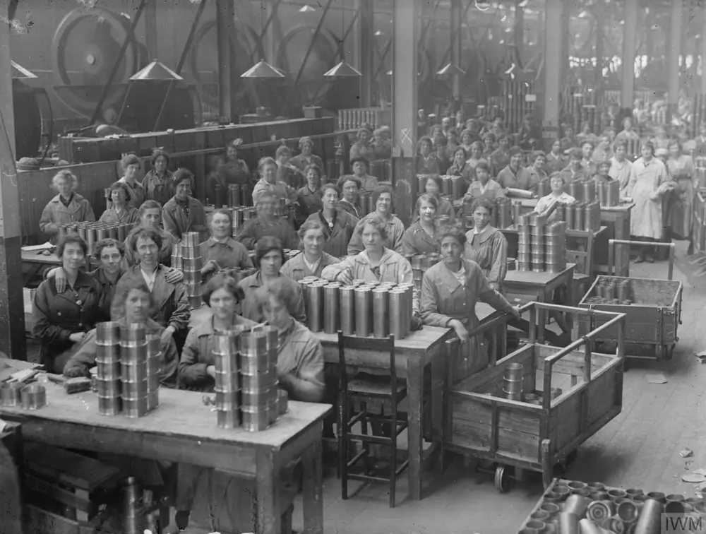 Arms production WWI 
Public domain, via Wikimedia Commons