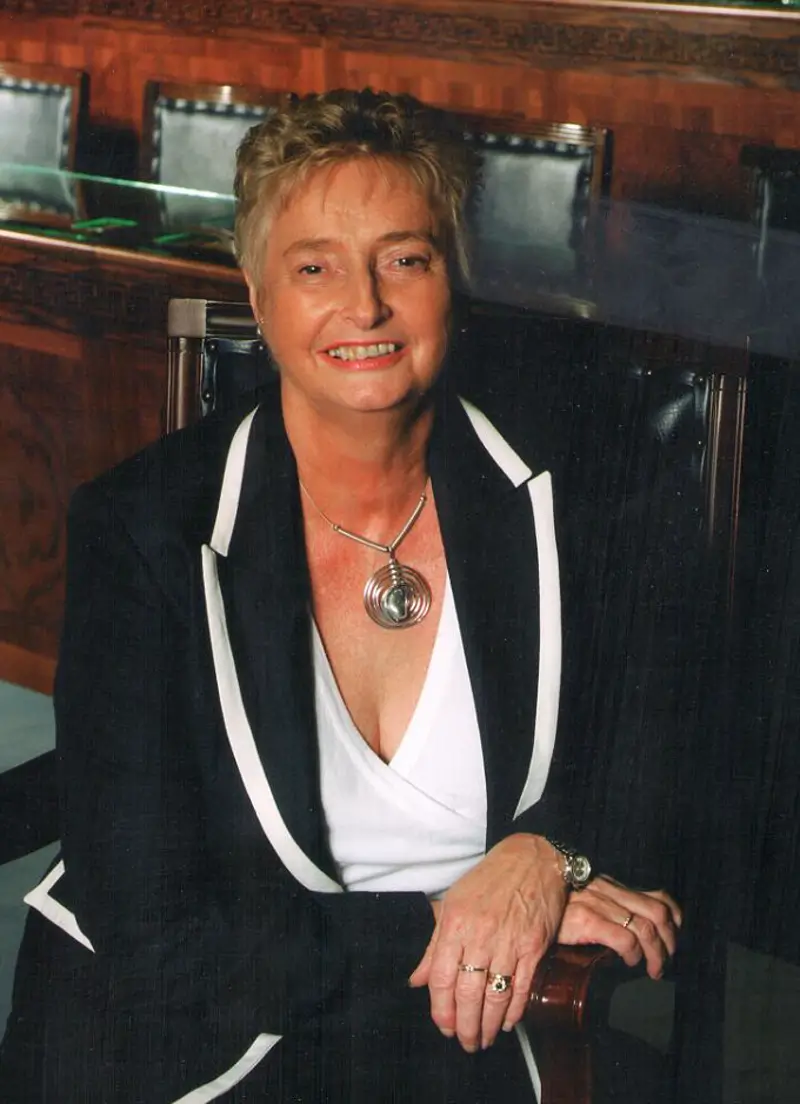 Eileen Bell, Speaker, Northern Ireland Assembly. 
https://www.niassembly.gov.uk/