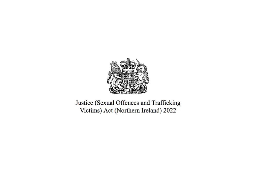 Justice (Sexual Offences and Trafficking Victims) Act