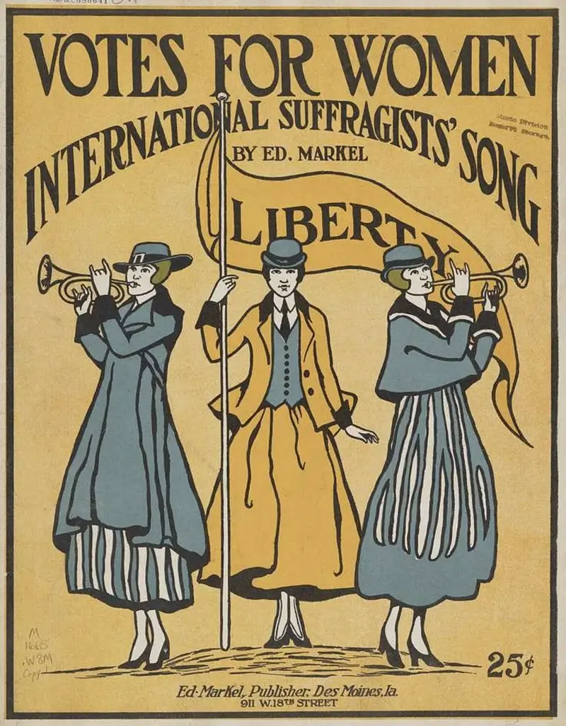 Votes for Women 
Public domain, via Wikimedia Commons