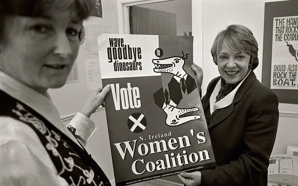 From the Northern Ireland Women’s Coalition archive at the Linen Hall Library