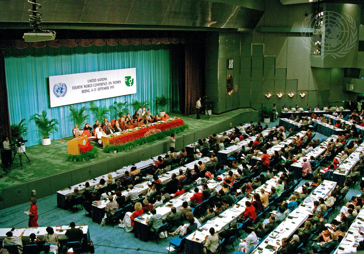 World OCnference on Women, Beijing, 1995 
UN Photo